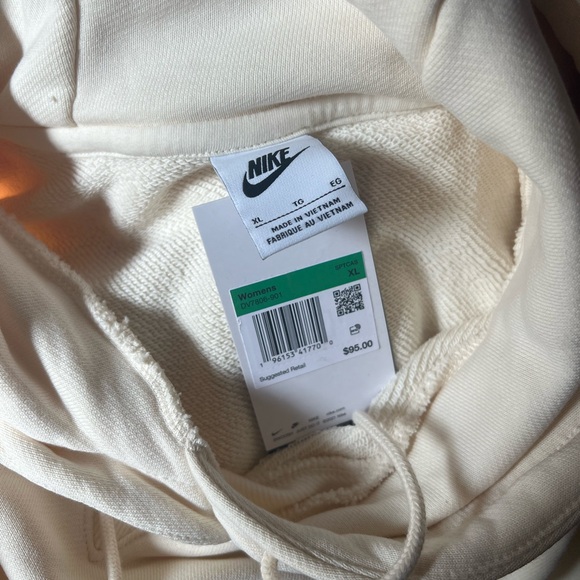 SWEATSHIRT NIKE SPORTSWEAR MODERN FLEECE WOMEN'S OVERSIZED FRENCH TERRY HOODIE - Picture 7 of 8